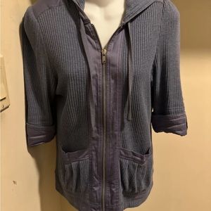 Vintage Marc by Marc Jacobs Blue Zip Up Hoodie Size M